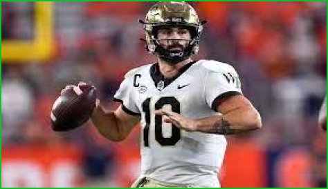 Sam Hartman Becames Top Quarterback To Play For The Demon Deacons By His Parents Support
